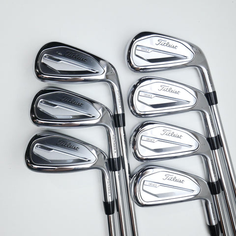 Used Titleist T350 2023 Iron Set / 4 - PW / Regular Flex