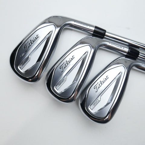 Used Titleist T350 2023 Iron Set / 4 - PW / Regular Flex