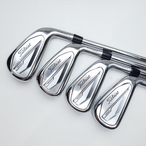 Used Titleist T350 2023 Iron Set / 4 - PW / Regular Flex