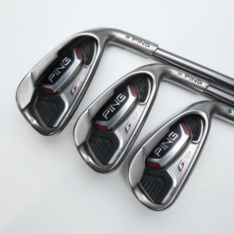 Used Ping G20 Iron Set / 4 - PW / Regular Flex
