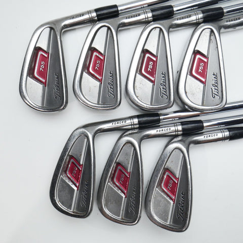 Used Titleist 755 Forged Iron Set / 4 - PW / Stiff Flex
