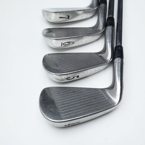 Used Titleist 755 Forged Iron Set / 4 - PW / Stiff Flex