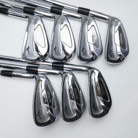 Used Mizuno MP-59 Iron Set / 4 - PW / X-Stiff Flex / Left-Handed