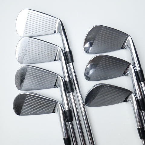 Used Mizuno MP-59 Iron Set / 4 - PW / X-Stiff Flex / Left-Handed
