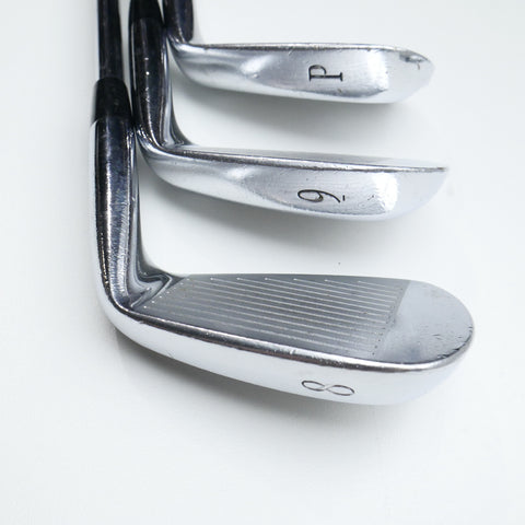 Used Mizuno MP-59 Iron Set / 4 - PW / X-Stiff Flex / Left-Handed