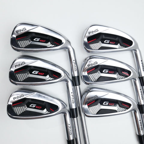 Used Ping G410 Iron Set / 5 - PW / X-Stiff Flex