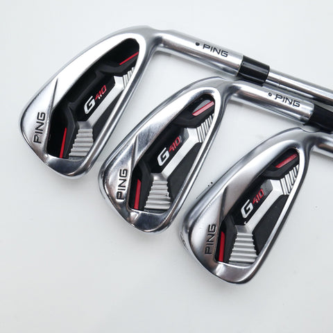 Used Ping G410 Iron Set / 5 - PW / X-Stiff Flex