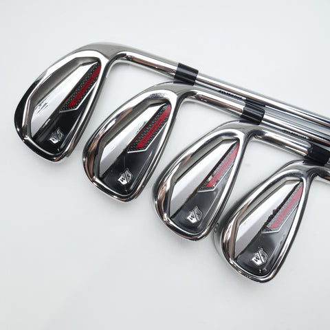 Used Wilson Dynapower Steel 2023 Iron Set / 5 - SW / Stiff Flex