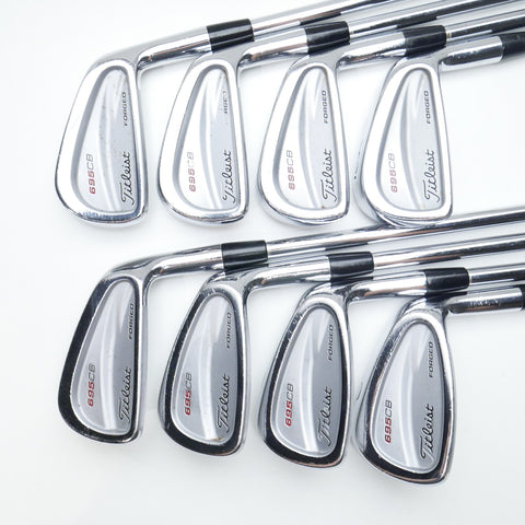 Used Titleist 695 CB Forged Iron Set / 3 - PW / Stiff Flex