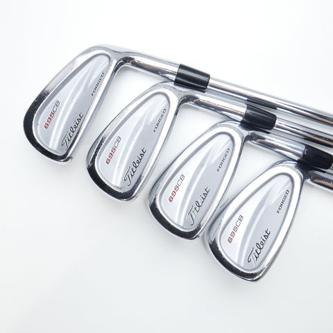 Used Titleist 695 CB Forged Iron Set / 3 - PW / Stiff Flex