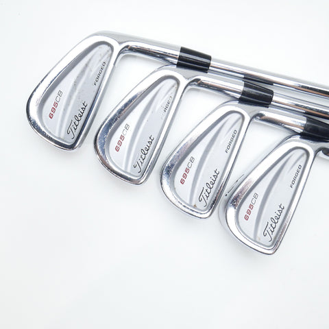Used Titleist 695 CB Forged Iron Set / 3 - PW / Stiff Flex
