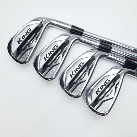 Used Cobra King MIM Tour Iron Set / 5 - PW + GW / X-Stiff Flex