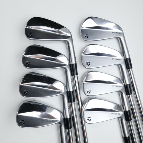 Used TaylorMade P7MB 2023 Iron Set / 3 - PW / Stiff Flex