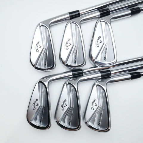 Used Callaway X Forged 2025 Iron Set / 5 - PW / Stiff Flex