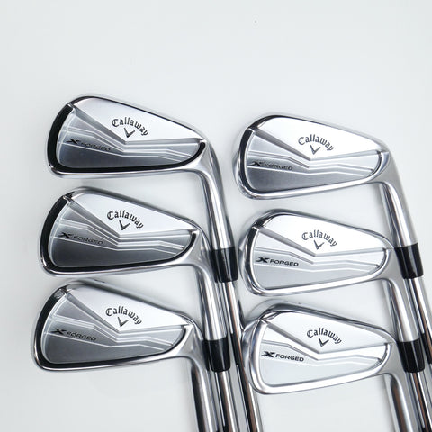 Used Callaway X Forged 2025 Iron Set / 5 - PW / Stiff Flex