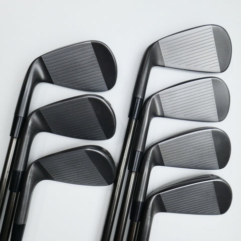 Used TaylorMade P790 2025 Battle Worn Iron Set / 4 - PW / Stiff Flex