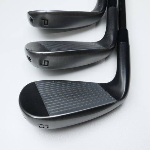 Used TaylorMade P790 2025 Battle Worn Iron Set / 4 - PW / Stiff Flex