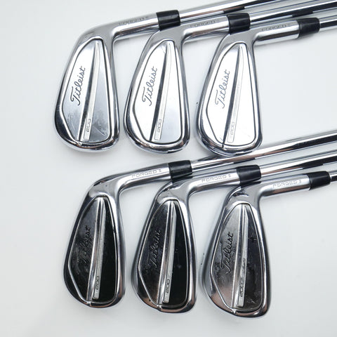 Used Titleist T200 2023 Iron Set / 5 - PW / Stiff Flex