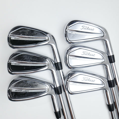 Used Titleist T200 2023 Iron Set / 5 - PW / Stiff Flex