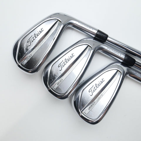 Used Titleist T200 2023 Iron Set / 5 - PW / Stiff Flex