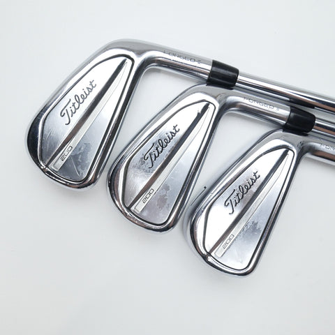 Used Titleist T200 2023 Iron Set / 5 - PW / Stiff Flex