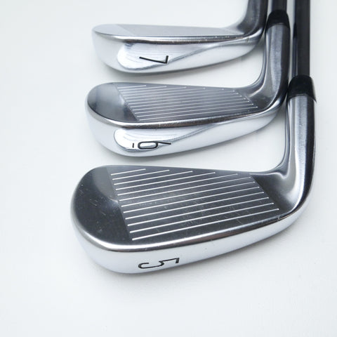 Used Titleist T200 2023 Iron Set / 5 - PW / Stiff Flex