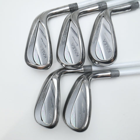 Used TaylorMade Kalea 2019 Iron Set / 7 - SW / Ladies Flex