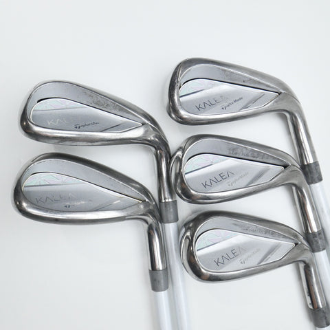 Used TaylorMade Kalea 2019 Iron Set / 7 - SW / Ladies Flex