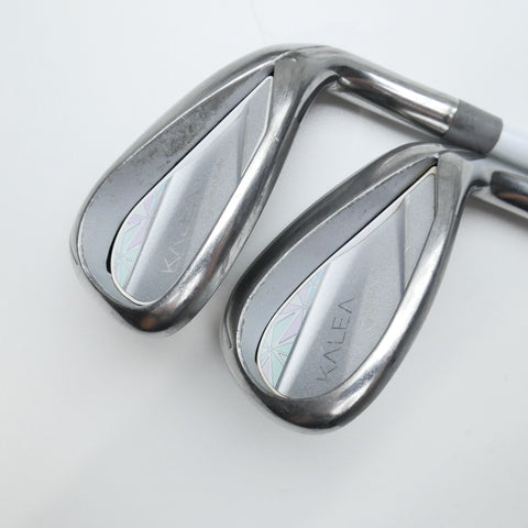 Used TaylorMade Kalea 2019 Iron Set / 7 - SW / Ladies Flex