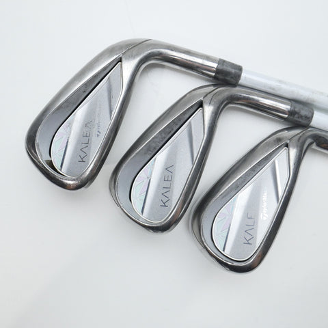 Used TaylorMade Kalea 2019 Iron Set / 7 - SW / Ladies Flex