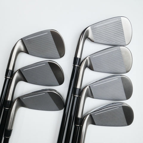 Used TaylorMade Burner 2.0 Iron Set / 4 - PW / Stiff Flex