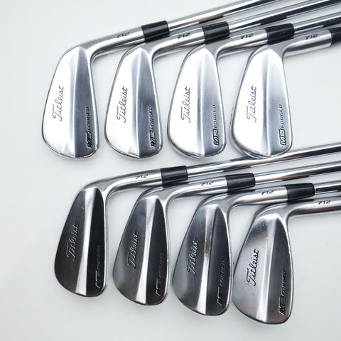 Used Titleist MB 712 Iron Set / 3 - PW / Stiff Flex
