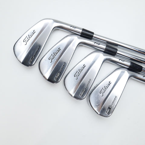 Used Titleist MB 712 Iron Set / 3 - PW / Stiff Flex