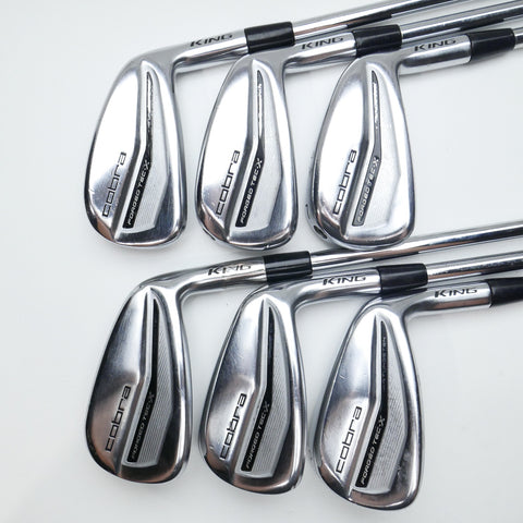 Used Cobra Forged Tec X Iron Set / 5 - PW / Stiff Flex