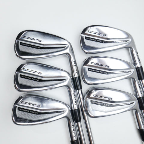 Used Cobra Forged Tec X Iron Set / 5 - PW / Stiff Flex
