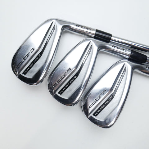 Used Cobra Forged Tec X Iron Set / 5 - PW / Stiff Flex