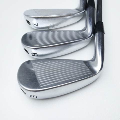 Used Cobra Forged Tec X Iron Set / 5 - PW / Stiff Flex