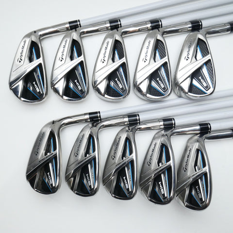 Used TaylorMade SIM Max Iron Set / 4 - SW + AW + LW / Ladies Flex