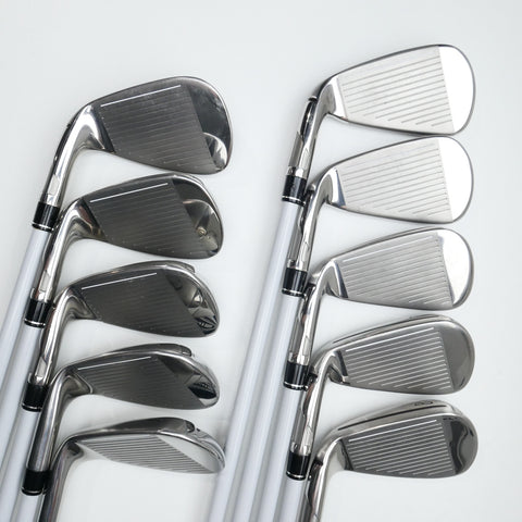 Used TaylorMade SIM Max Iron Set / 4 - SW + AW + LW / Ladies Flex