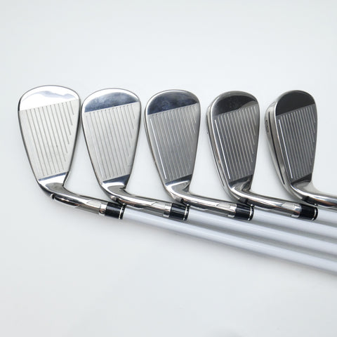 Used TaylorMade SIM Max Iron Set / 4 - SW + AW + LW / Ladies Flex