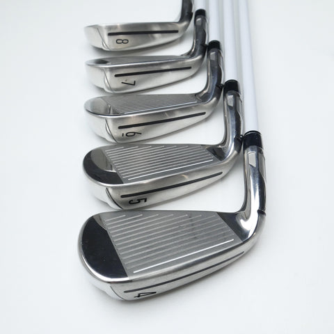 Used TaylorMade SIM Max Iron Set / 4 - SW + AW + LW / Ladies Flex