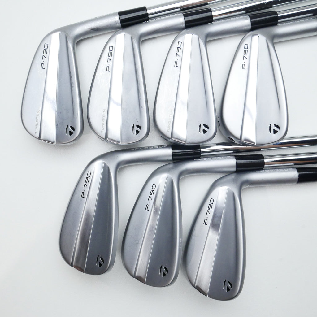 Used TaylorMade P790 2023 Iron Set / 5 - PW + AW / Regular Flex