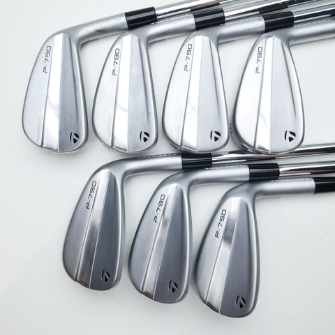 Used TaylorMade P790 2023 Iron Set / 5 - PW + AW / Regular Flex