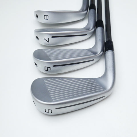 Used TaylorMade P790 2023 Iron Set / 5 - PW + AW / Regular Flex