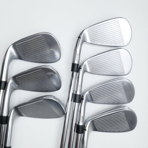 Used TaylorMade Qi Iron Set / 5 - PW + AW / Stiff Flex