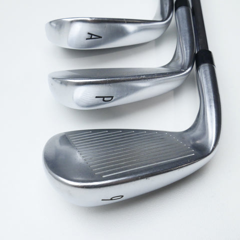 Used TaylorMade Qi Iron Set / 5 - PW + AW / Stiff Flex