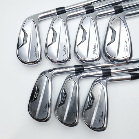 Used Titleist T200 2021 Iron Set / 5 - PW + 48° / Stiff Flex