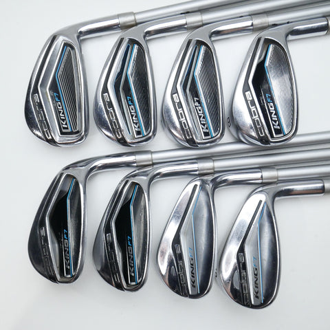 Used Cobra King F7 Ladies Iron Set / 5 - SW + GW / Ladies Flex