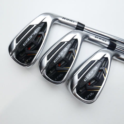 Used Cobra LTDx Iron Set / 5 - PW / Stiff Flex