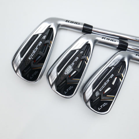 Used Cobra LTDx Iron Set / 5 - PW / Stiff Flex